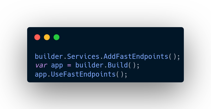 Registering Fastendpoints In Program.cs